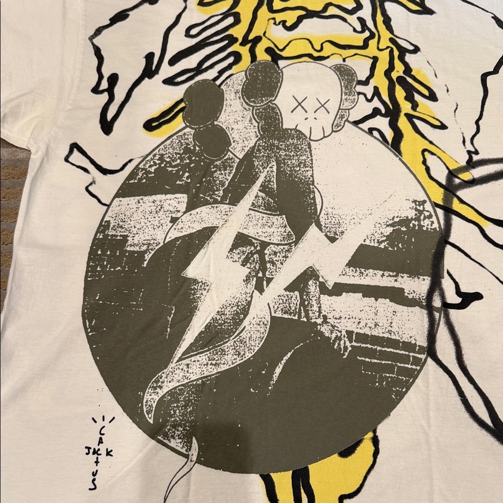 Cactus Jack x KAWS Graphic Tee - Picture 6 of 8